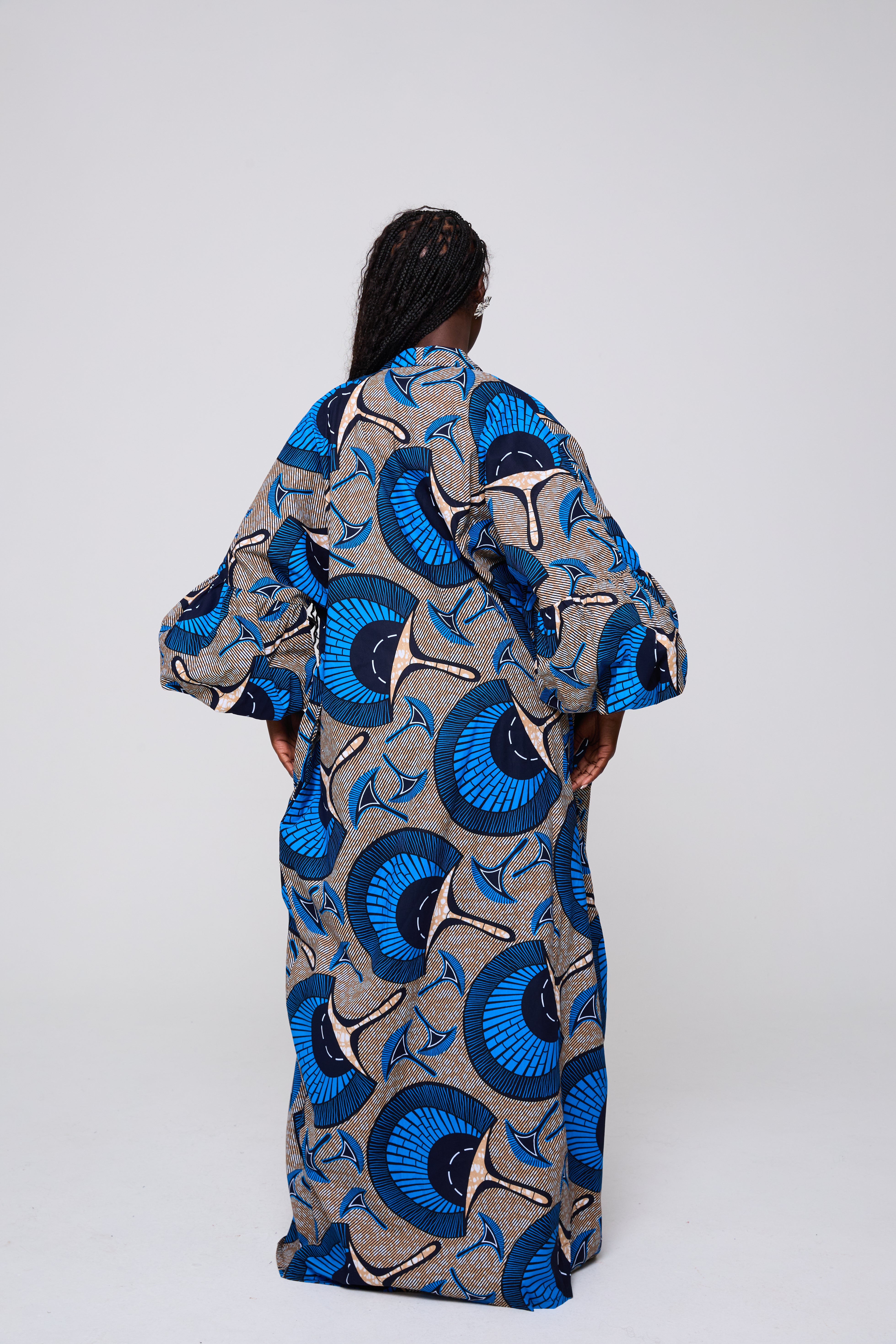 ADJOBA KIMONO TOP & TROUSER SET