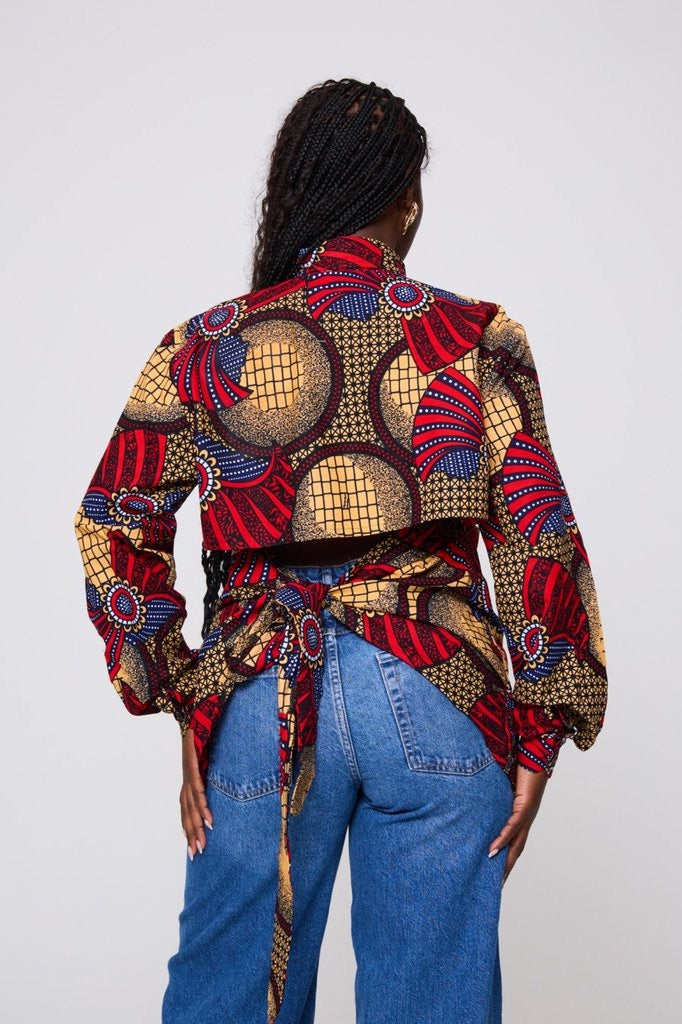 Mame Tie Back Shirt
