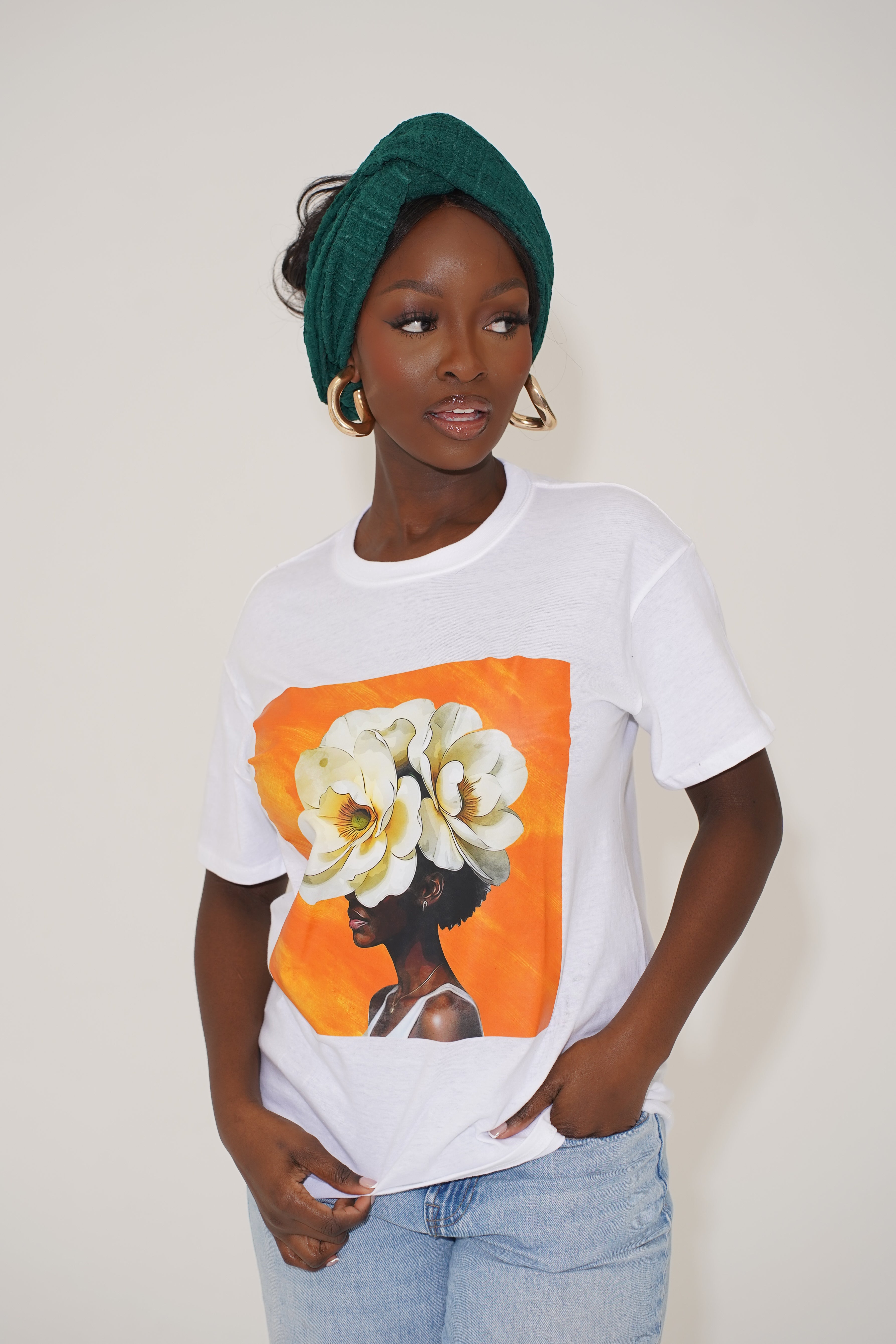 Africa Floral art T-shirt