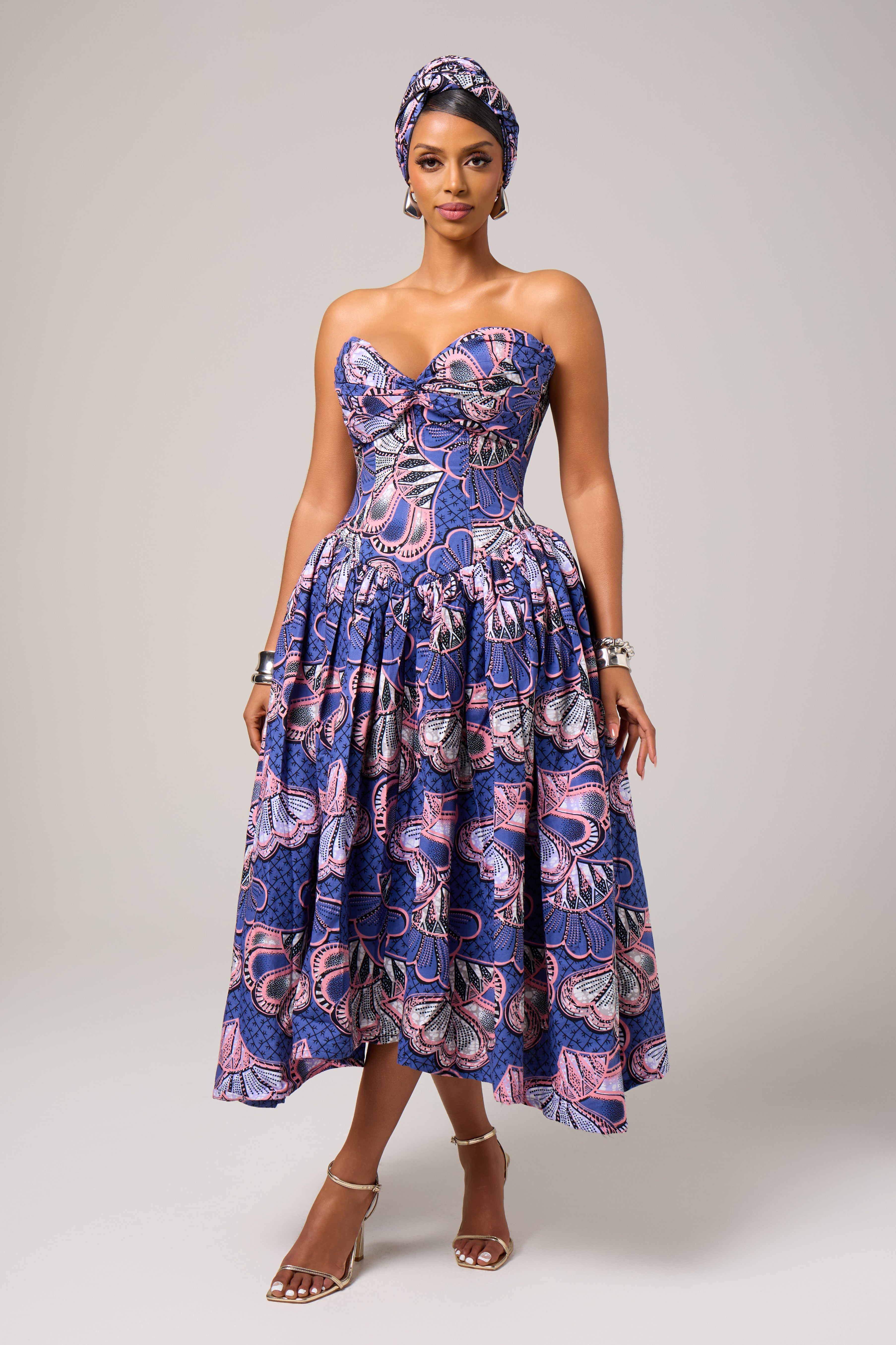 Cassia Midi Dress