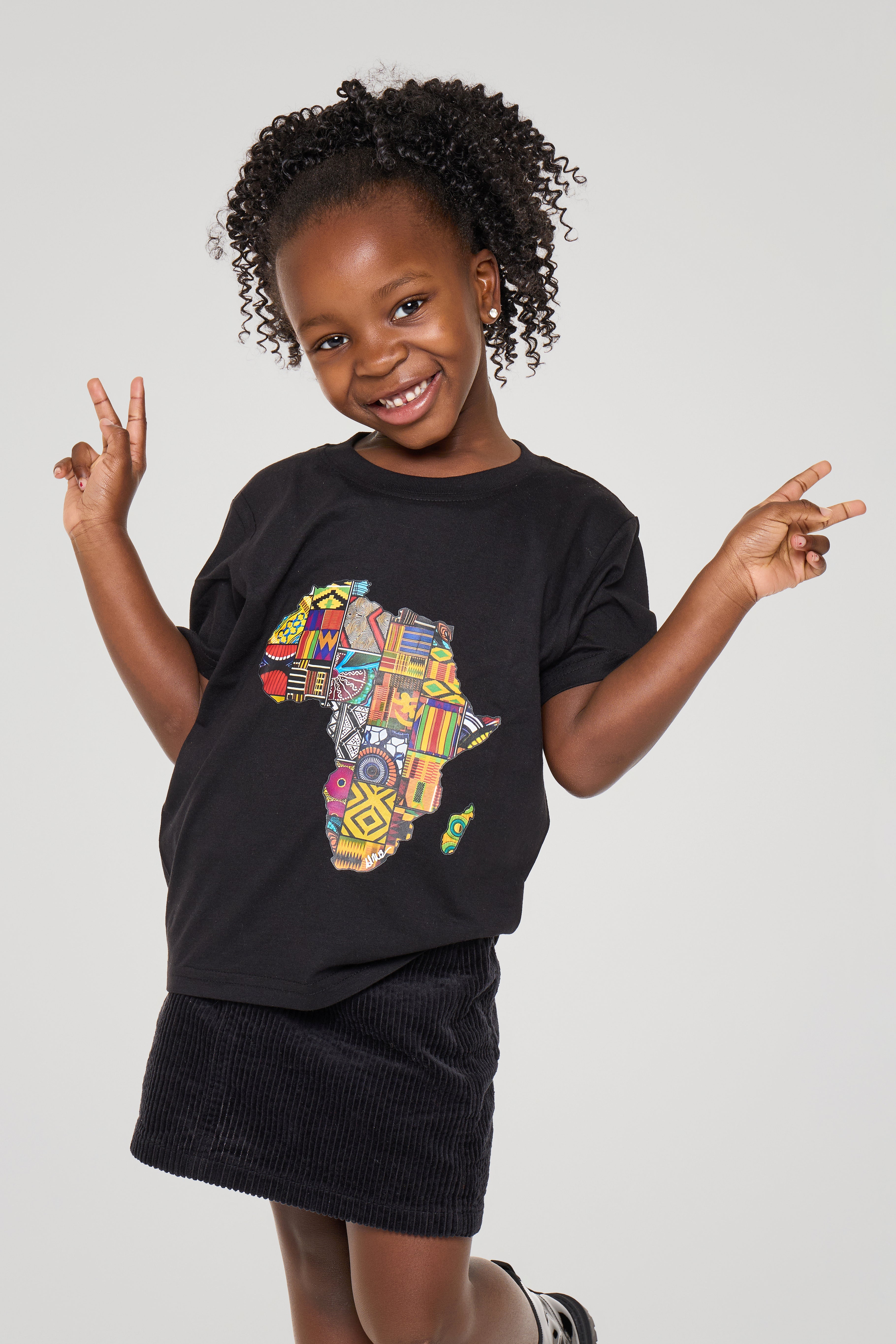 Kids Africa Map T-shirt