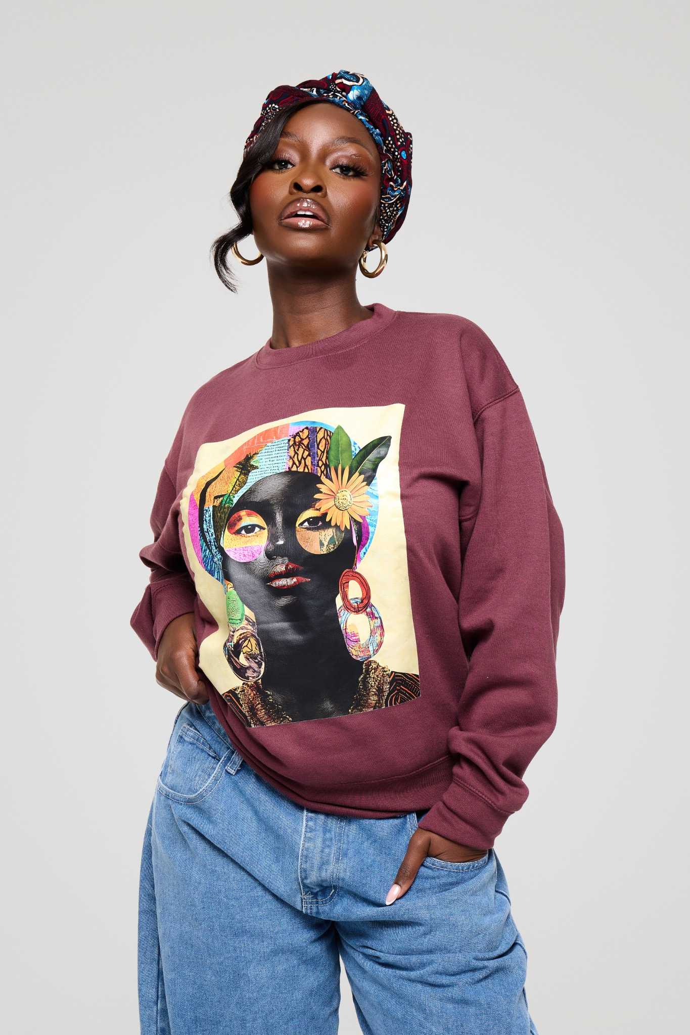 Queen of colour Sweatshirt