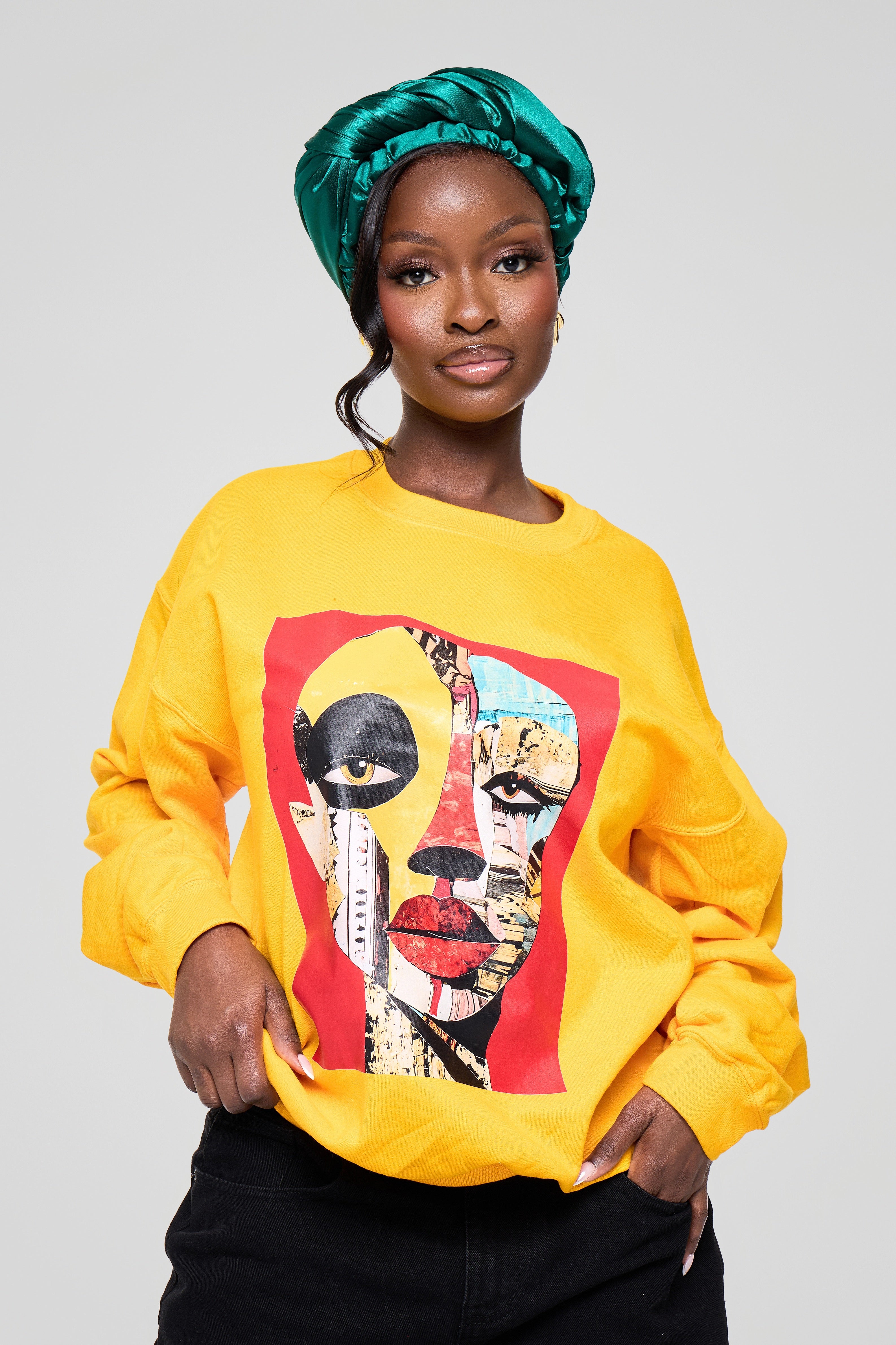 Patchwork Goddess Sweatshirt