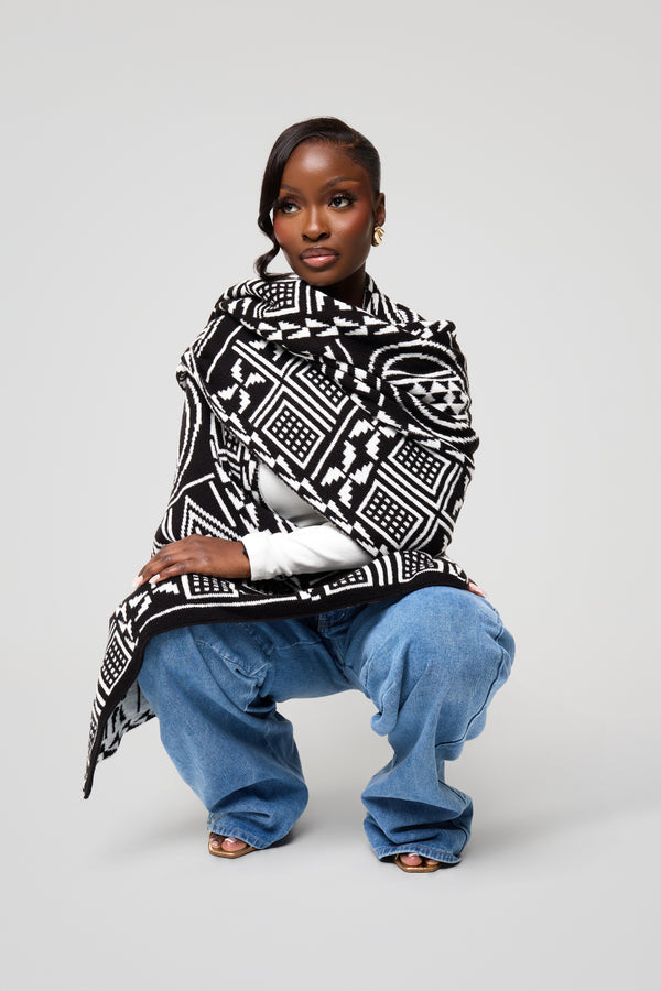 Bamileke Echo Scarf