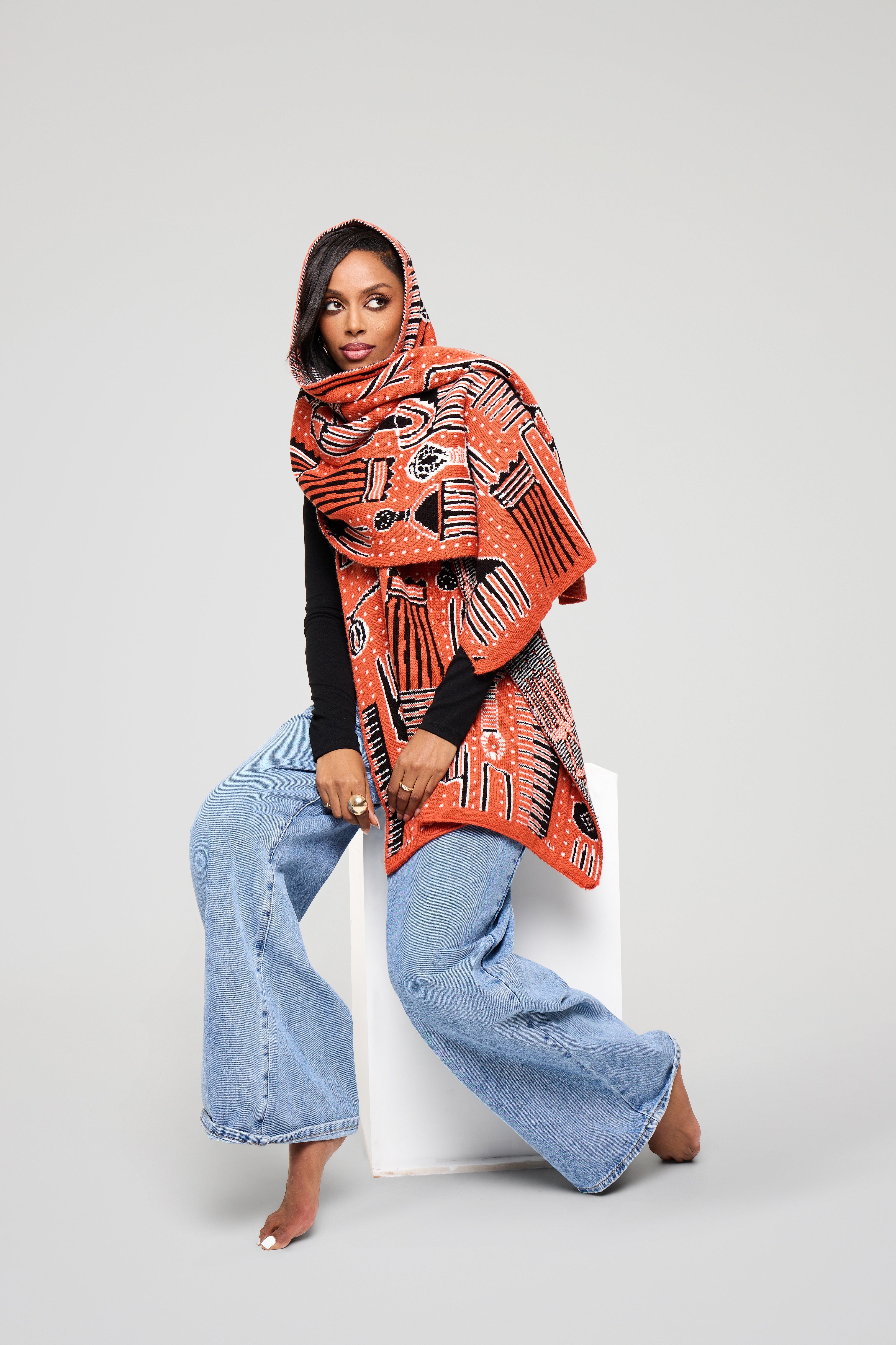 Comb of Queens Scarf