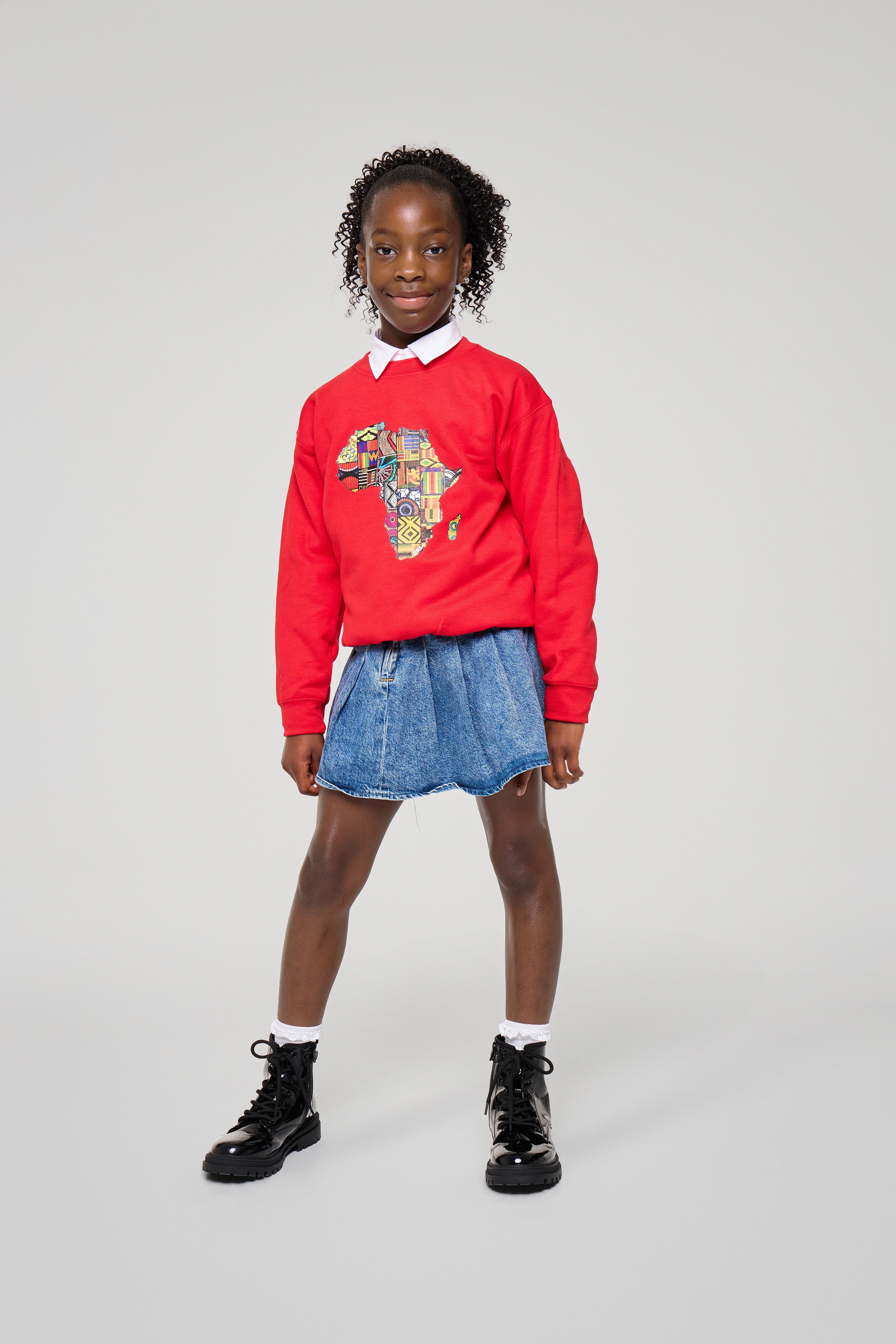 Kids Africa Map Sweatshirt