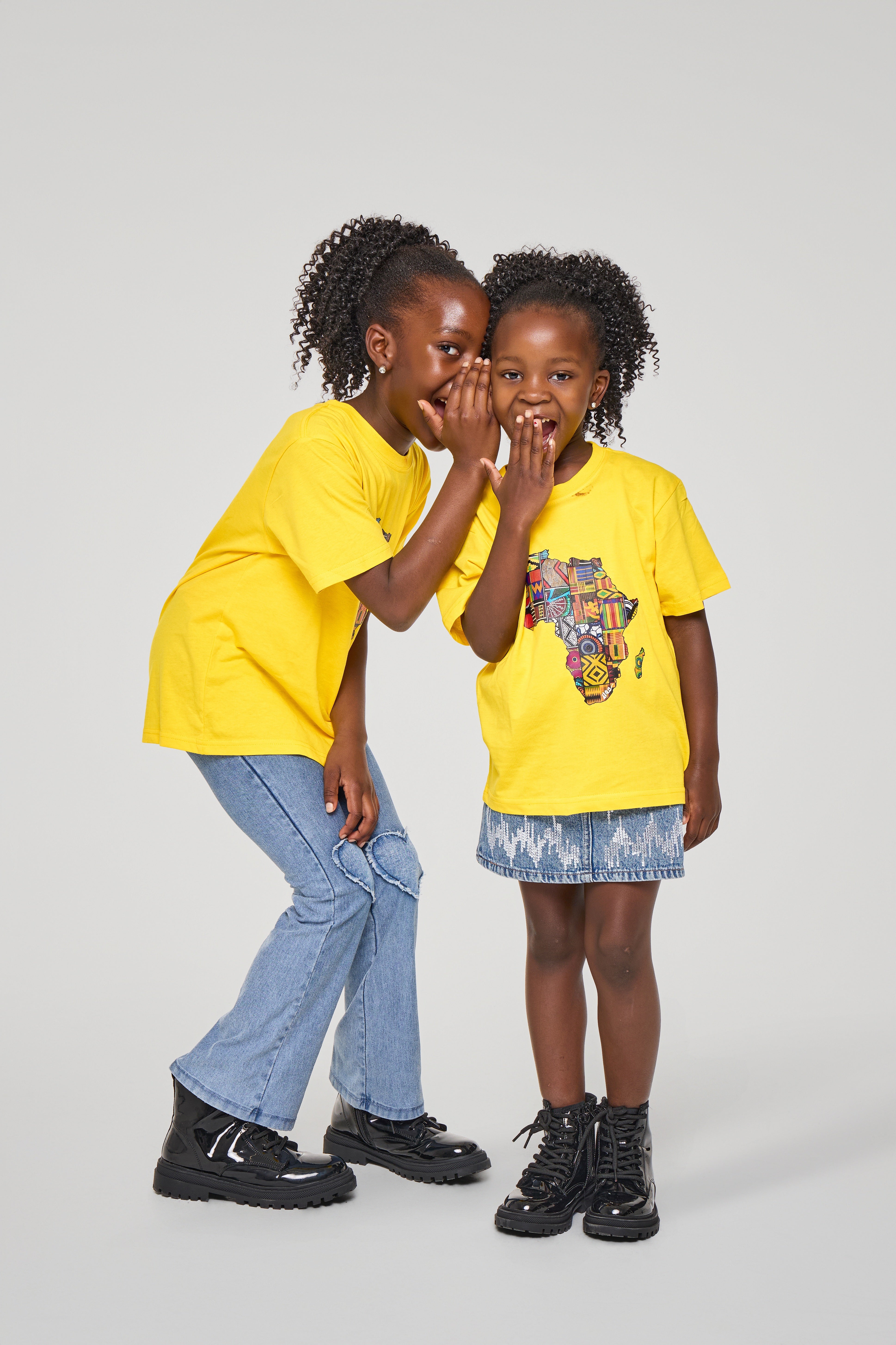 Kids Africa Map T-shirt