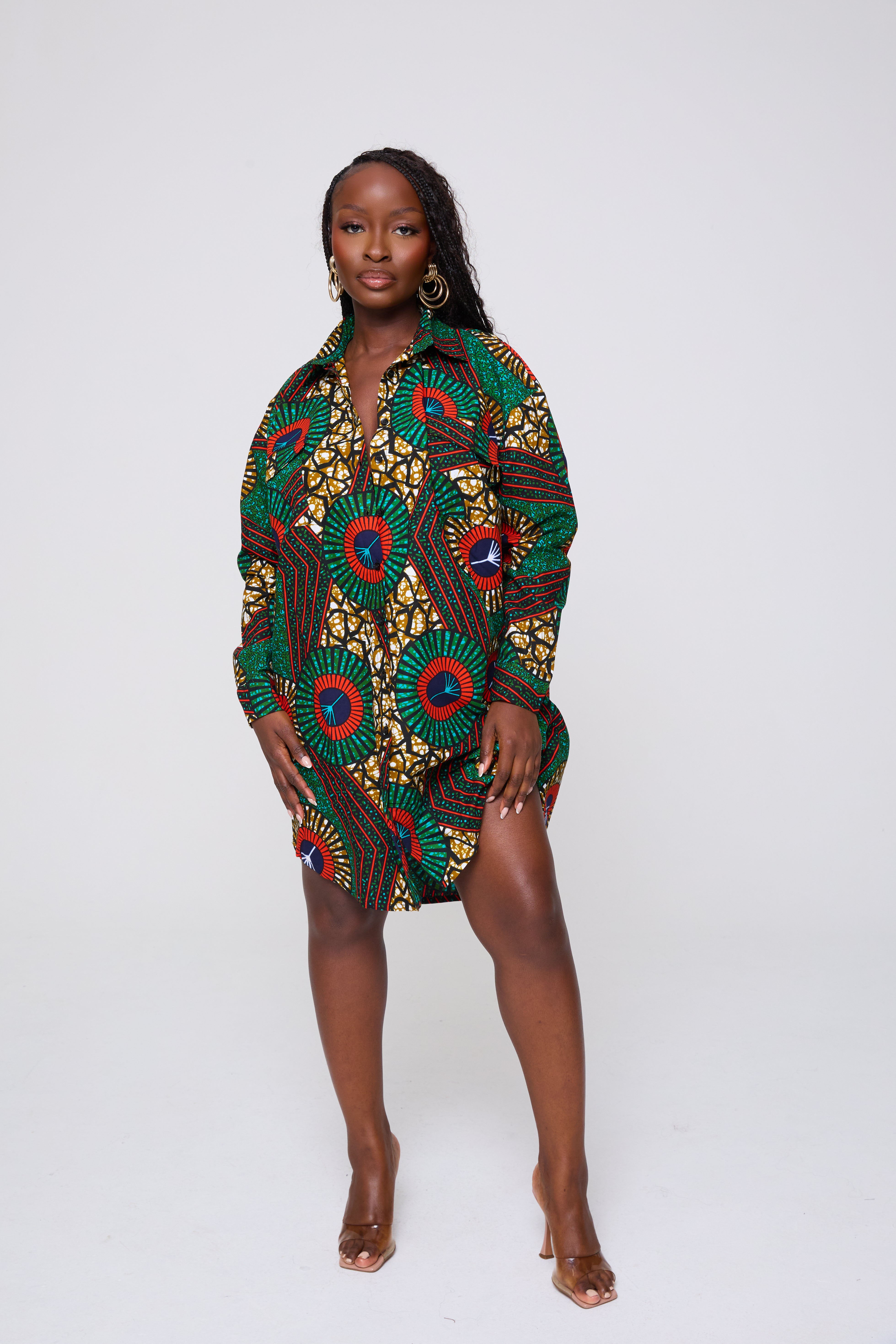 Littoral shirt Dress