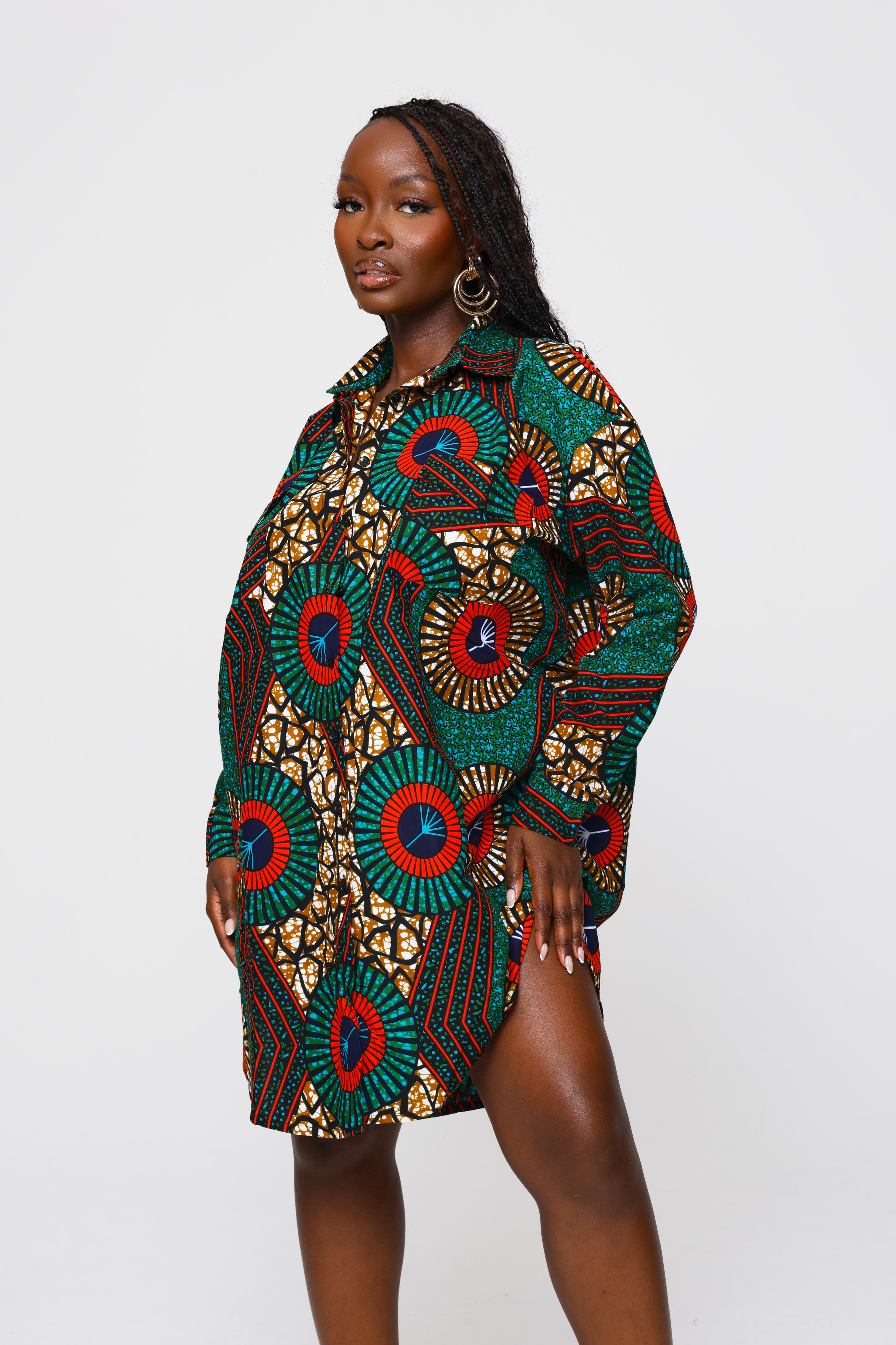 Littoral shirt Dress