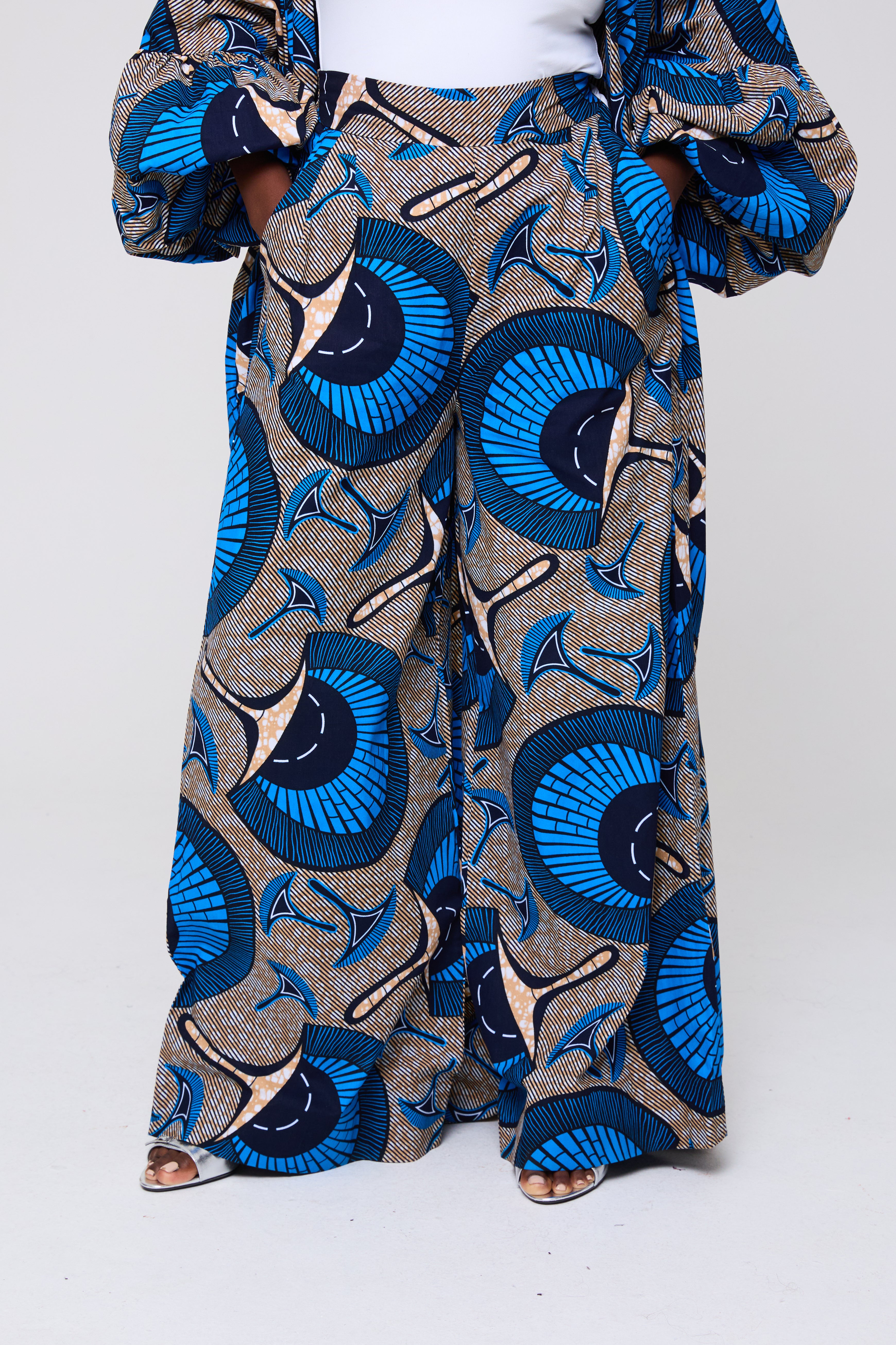 ADJOBA KIMONO TOP & TROUSER SET