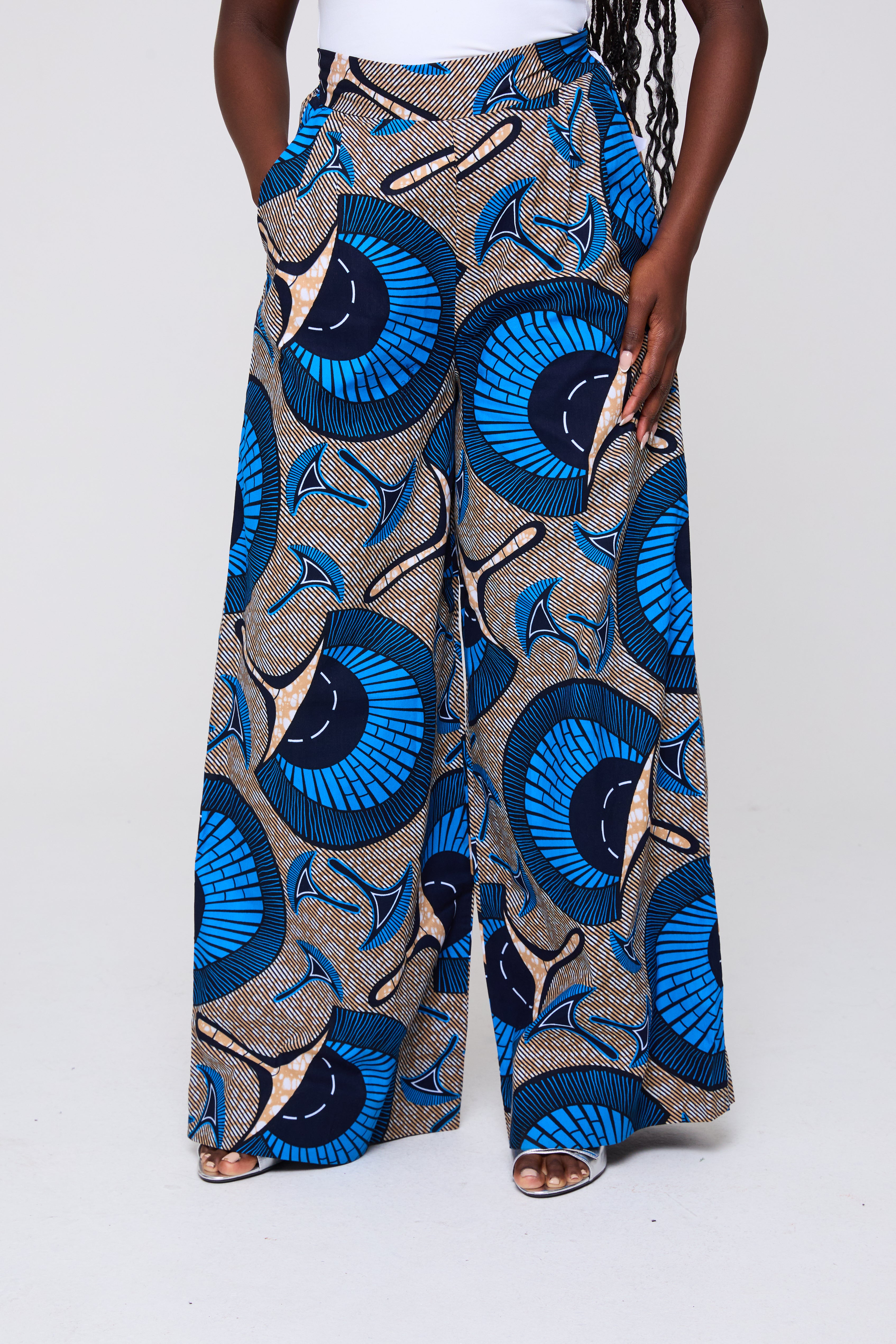 ADJOBA KIMONO TOP & TROUSER SET