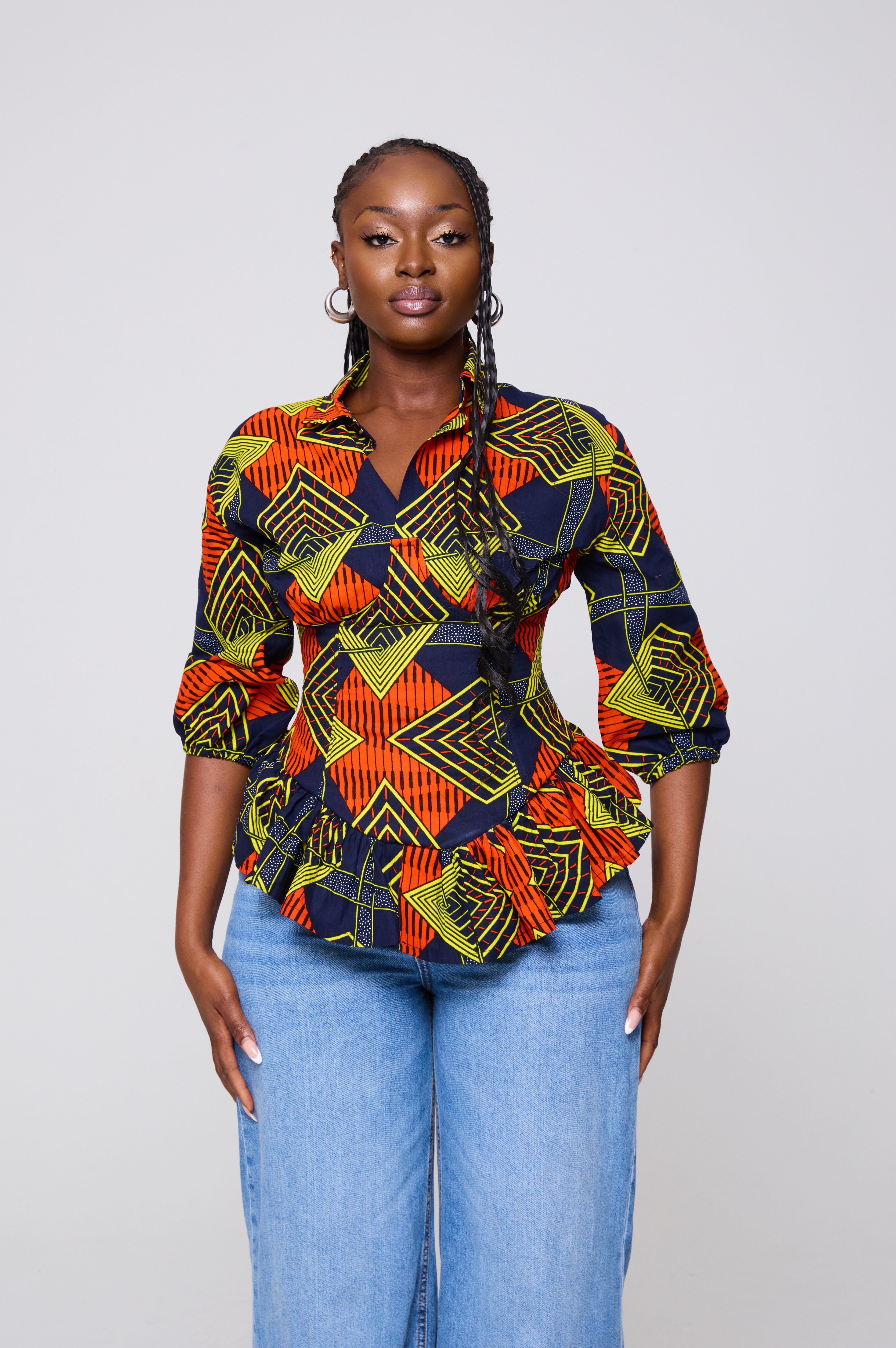 Fatoumata Back Corset Top