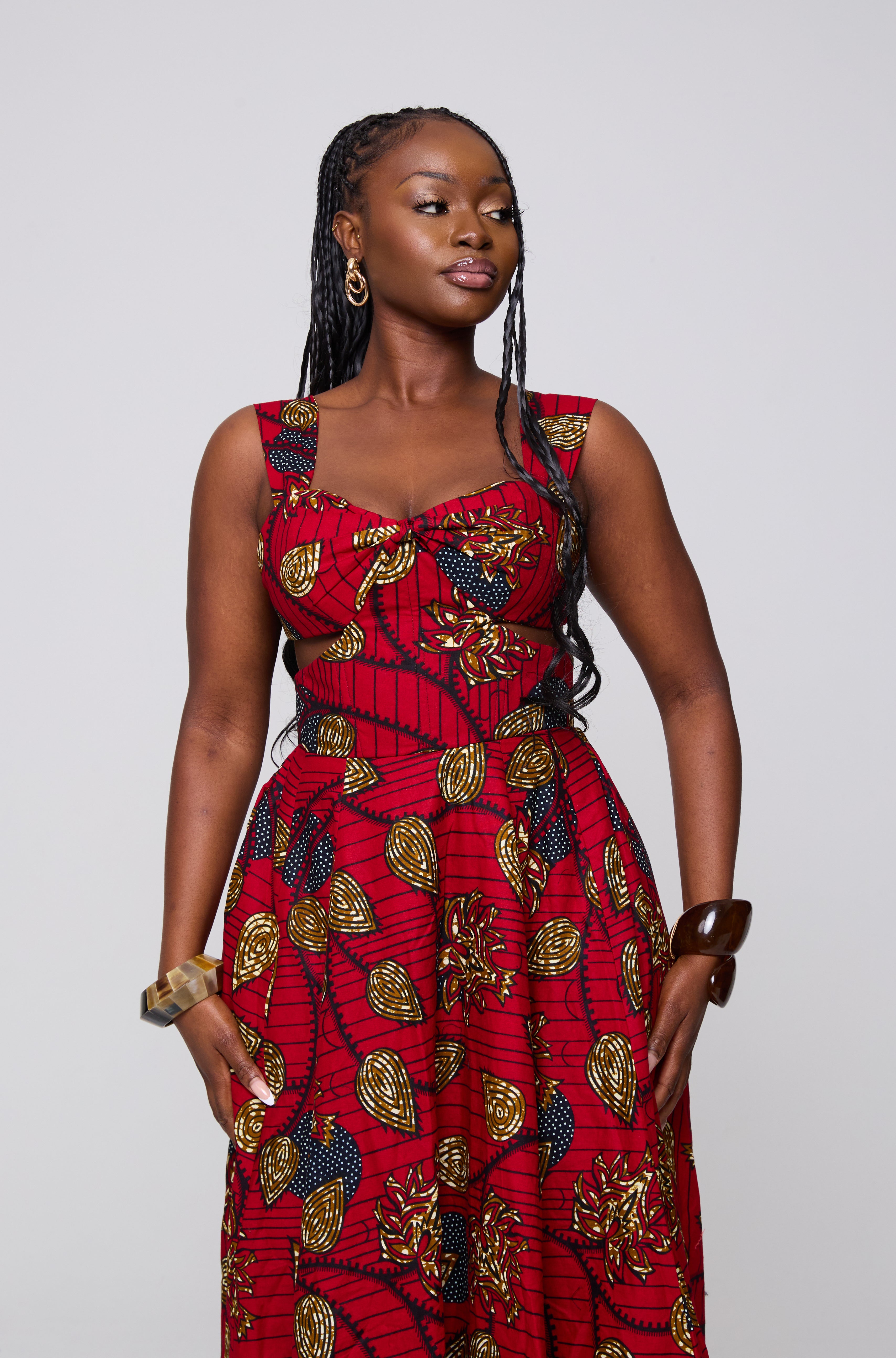Akua Midi Dress