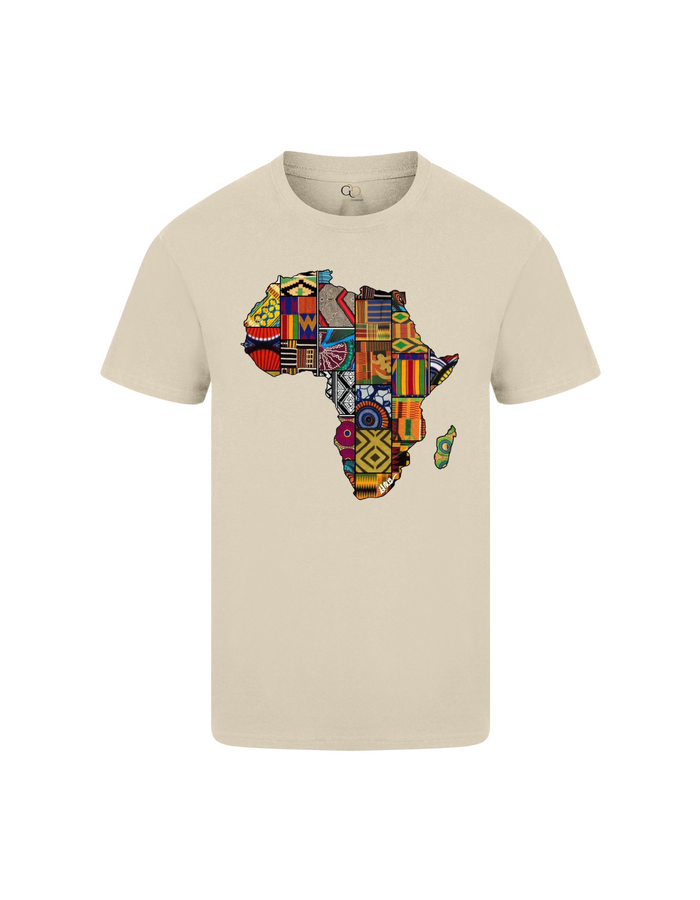 African map print T-shirt main image 1