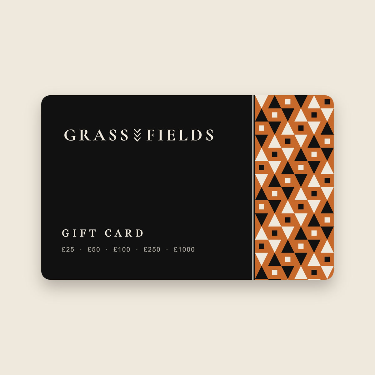 Grass-fields gift card